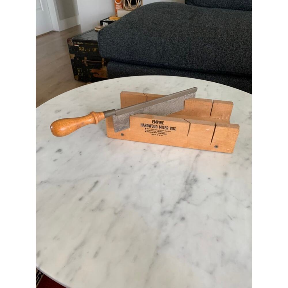 Vintage Empire Miter Box & Tool